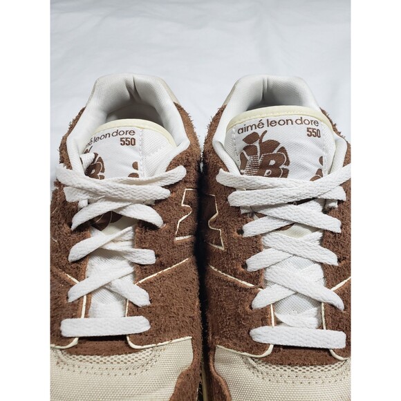 New Balance 550 Aime Leon Dore Brown Suede Mens Size 7.5D Shoes BB550DB1 main image 5